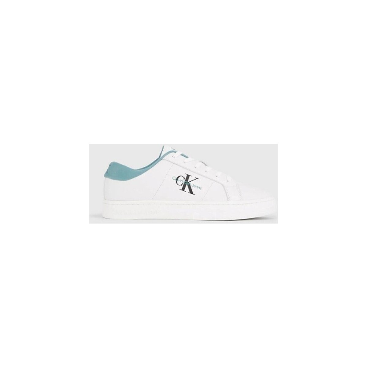 Cipők Férfi Rövid szárú edzőcipők Calvin Klein Jeans YM0YM0086401T Fehér