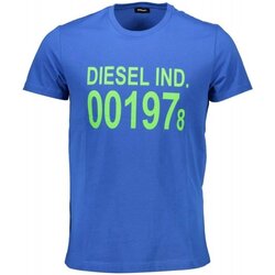 Ruhák Férfi Rövid ujjú pólók Diesel SASA-T-DIEGO Kék