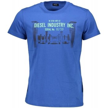 Ruhák Férfi Rövid ujjú pólók Diesel SEFY-T-DIEGO Kék