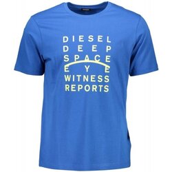 Ruhák Férfi Rövid ujjú pólók Diesel S4EL-T-JUST Kék