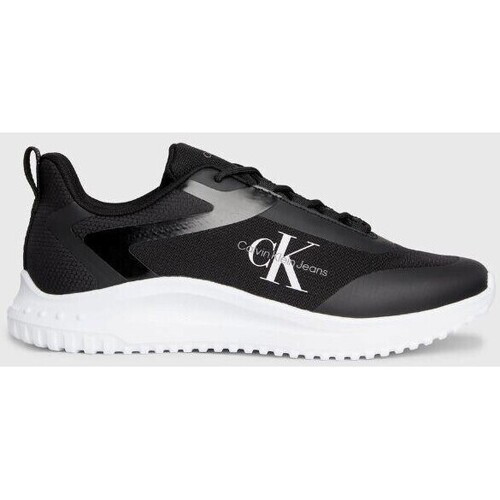 Cipők Férfi Rövid szárú edzőcipők Calvin Klein Jeans YM0YM00968 Fekete 
