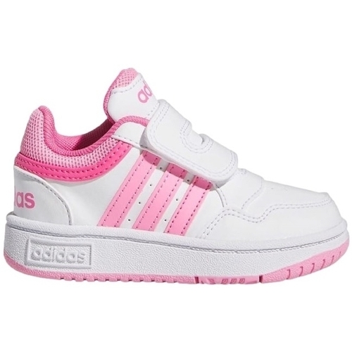 Cipők Gyerek Divat edzőcipők adidas Originals Hoops 3.0 CF I IG3719 Rózsaszín