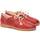 Cipők Női Oxford cipők & Bokacipők Pikolinos Gandia Piros