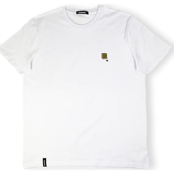 Ruhák Férfi Pólók / Galléros Pólók Organic Monkey T-Shirt Monkeytosh - White Fehér