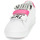 Cipők Női Rövid szárú edzőcipők Bons baisers de Paname EDITH BARBIE GIRL PWR ZEBRA Fehér / Rózsaszín / Fekete 