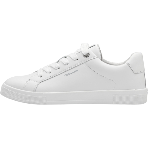 Cipők Női Rövid szárú edzőcipők Tamaris 225591 Fehér