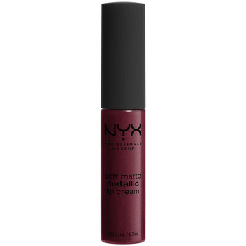 szepsegapolas Női Rúzs Nyx Professional Make Up Soft Matte Metallic Cream Lipstick - Copenhagen Barna