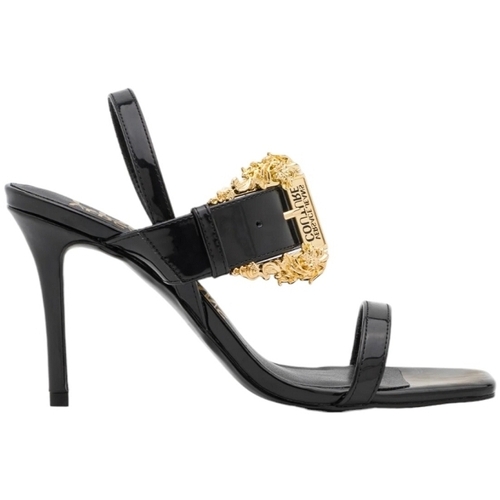 Cipők Női Szandálok / Saruk Versace 76VA3S71 Fekete 