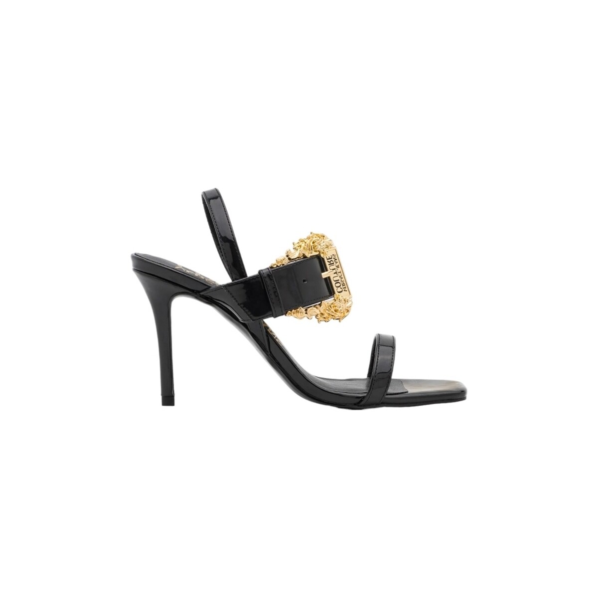 Cipők Női Szandálok / Saruk Versace 76VA3S71 Fekete 