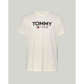 Ruhák Férfi Rövid ujjú pólók Tommy Hilfiger DM0DM18264YBH Fehér