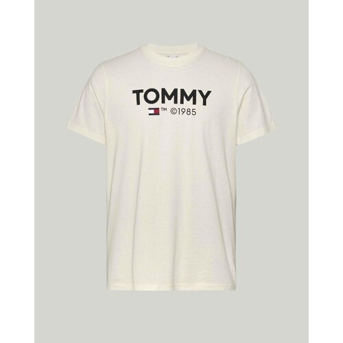 Ruhák Férfi Rövid ujjú pólók Tommy Hilfiger DM0DM18264 Fehér