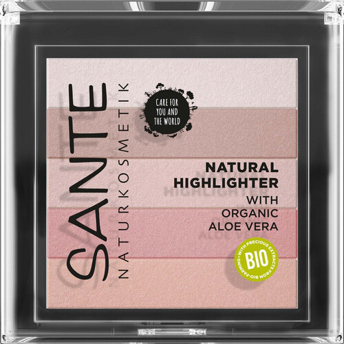 szepsegapolas Női Highlighters Sante Natural Organic Highlighter - 02 Rose Rózsaszín