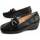 Cipők Női Mokkaszínek Leindia 87261 Fekete 