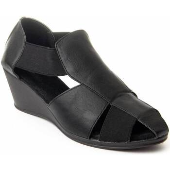 Cipők Női Mokkaszínek Leindia 87270 Fekete 