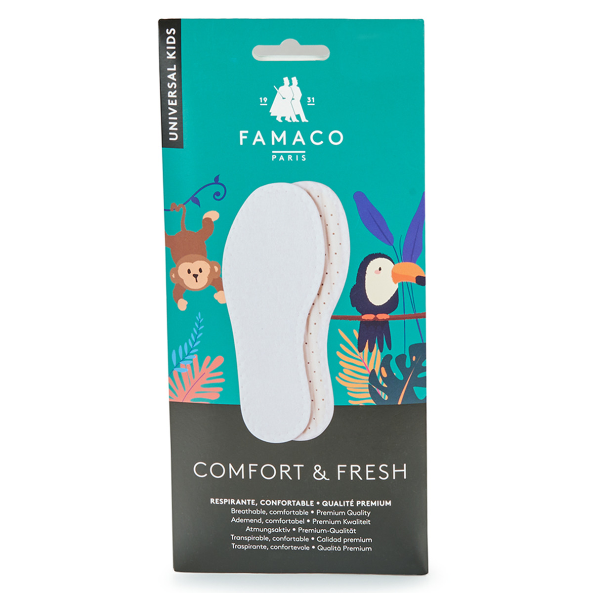 Kiegészítők Gyerek Cipő kiegészítők Famaco Semelle confort & fresh T29 Fehér