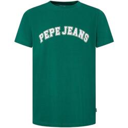 Ruhák Férfi Rövid ujjú pólók Pepe jeans  Zöld