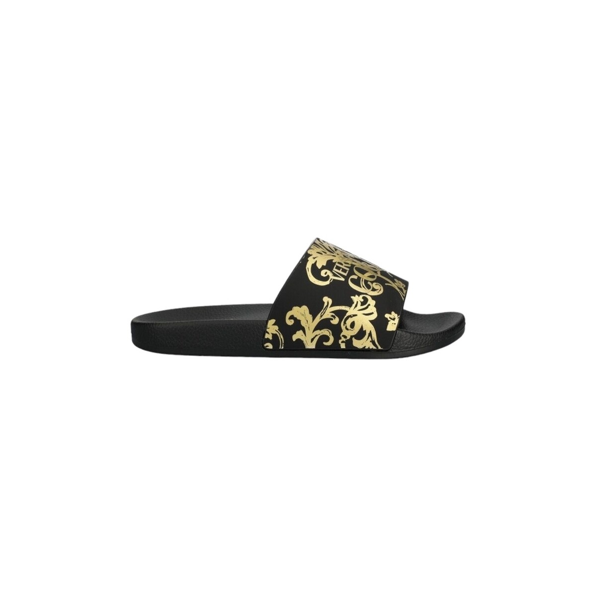 Cipők Női Papucsok Versace 76VA3SQ3 Fekete 