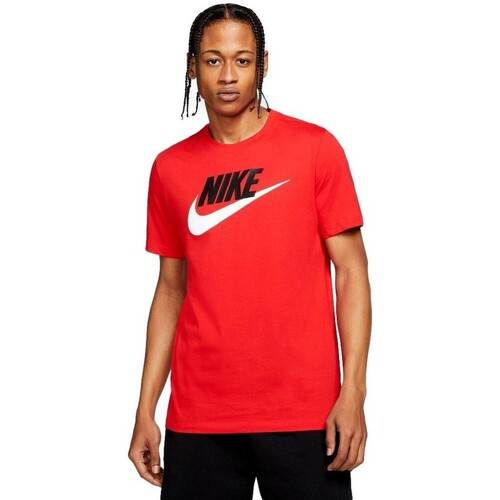 Ruhák Férfi Rövid ujjú pólók Nike CAMISETA HOMBRE  SPORTSWEAR AR5004 Piros