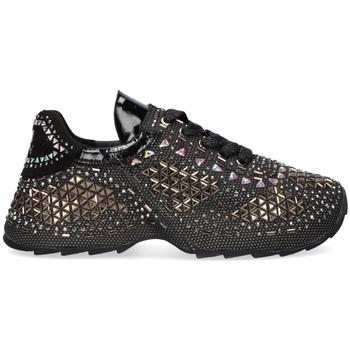 Cipők Női Divat edzőcipők Exé Shoes EXÉ Sneakers 2988-18 - Black Fekete 