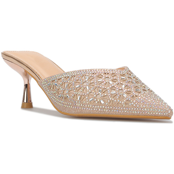 Cipők Női Lábujjközös papucsok La Modeuse 69949_P162785 Arany