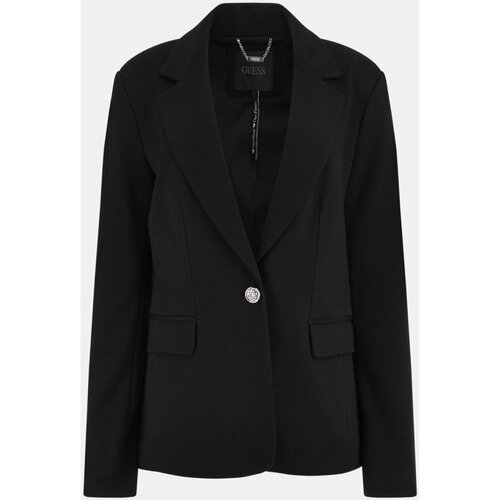 Ruhák Női Kabátok Guess W4RN33 KBJP2 Fekete 