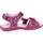 Cipők Lány Rövid szárú edzőcipők Geox J SANDAL WHINBERRY G Rózsaszín