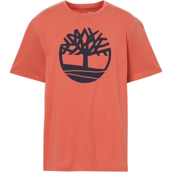 Ruhák Férfi Rövid ujjú pólók Timberland 227500 Narancssárga