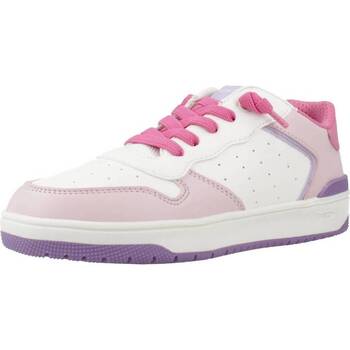 Cipők Lány Rövid szárú edzőcipők Geox J WASHIBA G. Rózsaszín