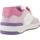 Cipők Lány Rövid szárú edzőcipők Geox J WASHIBA G. Rózsaszín
