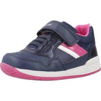 Cipők Lány Rövid szárú edzőcipők Geox B RISHON GIRL Kék