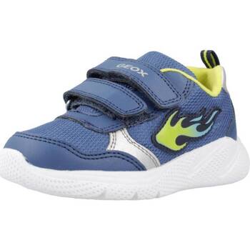 Cipők Fiú Rövid szárú edzőcipők Geox B SPRINTYE BOY Kék