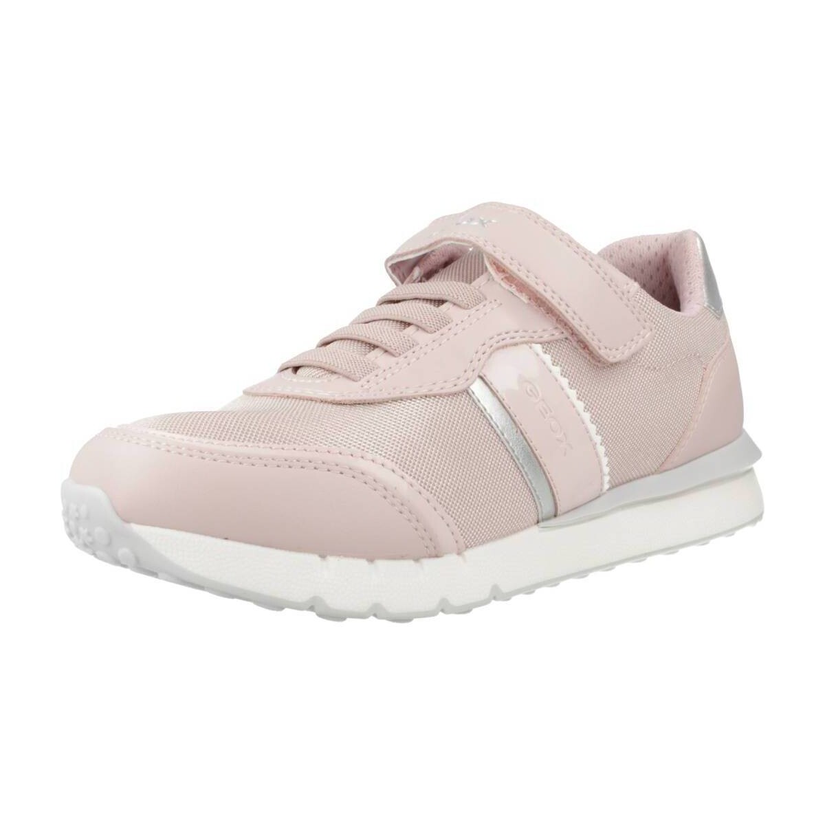 Cipők Lány Rövid szárú edzőcipők Geox J FASTICS GIRL Rózsaszín
