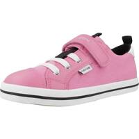 Cipők Lány Rövid szárú edzőcipők Geox JR CIAK GIRL Rózsaszín
