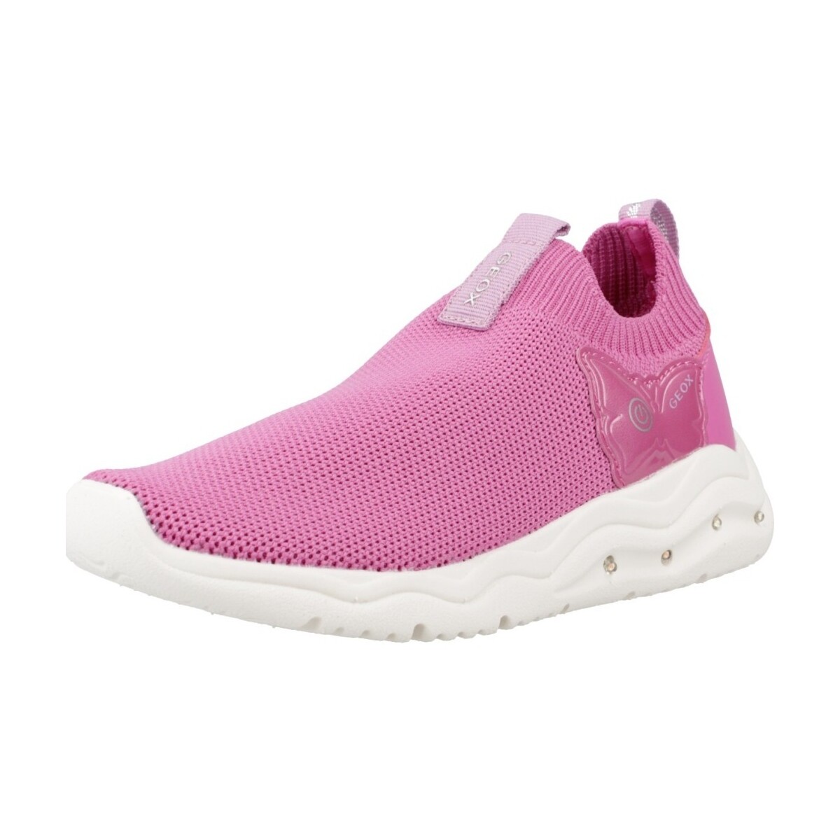 Cipők Lány Rövid szárú edzőcipők Geox J PHYPER GIRL Rózsaszín