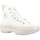 Cipők Női Magas szárú edzőcipők Converse RUN STAR HIKE PLATFORM METALLIC Fehér