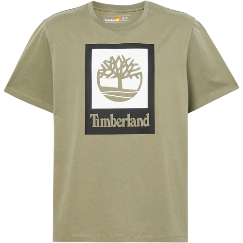 Ruhák Férfi Rövid ujjú pólók Timberland 227460 Zöld