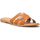 Cipők Női Lábujjközös papucsok La Modeuse 69952_P162804 Barna