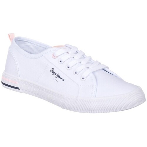 Cipők Női Rövid szárú edzőcipők Pepe jeans PGS30604 Fehér