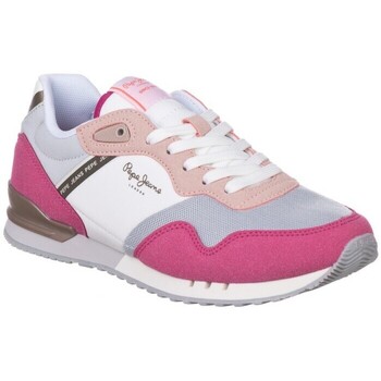 Cipők Női Rövid szárú edzőcipők Pepe jeans SNEAKERS  PGS40002 Rózsaszín
