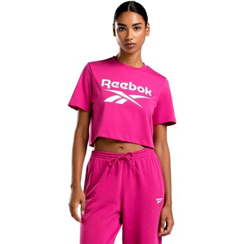 Ruhák Női Rövid ujjú pólók Reebok Sport CAMISETA CORTA MUJER  100037588-SEPRPI Rózsaszín