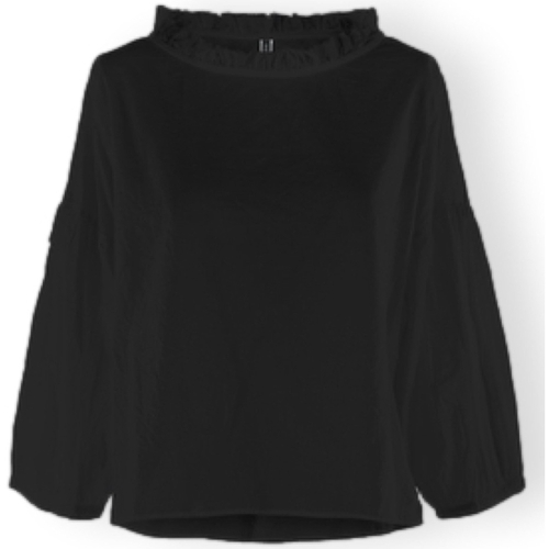 Ruhák Női Blúzok Wendykei T-Shirt 221153 - Black Fekete 