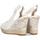 Cipők Női Gyékény talpú cipők Luna Collection 73587 Fehér
