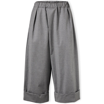 Wendykei Trousers 823148 - Grey Stripes Szürke