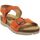 Cipők Női Szandálok / Saruk Plakton Cool Narancssárga