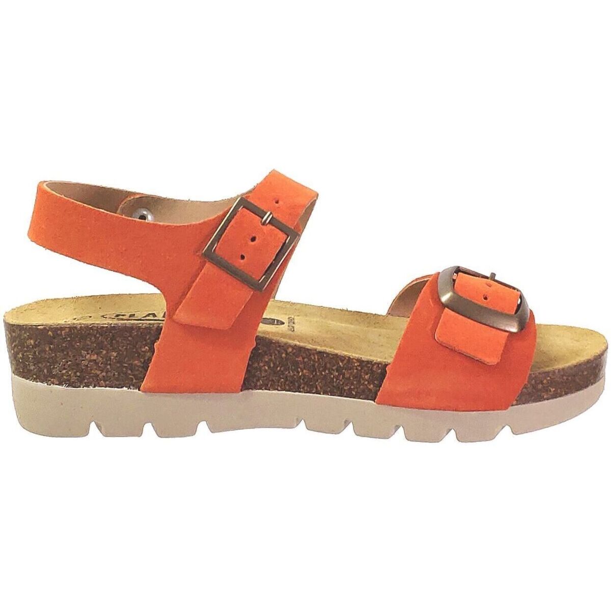 Cipők Női Szandálok / Saruk Plakton Cool Narancssárga