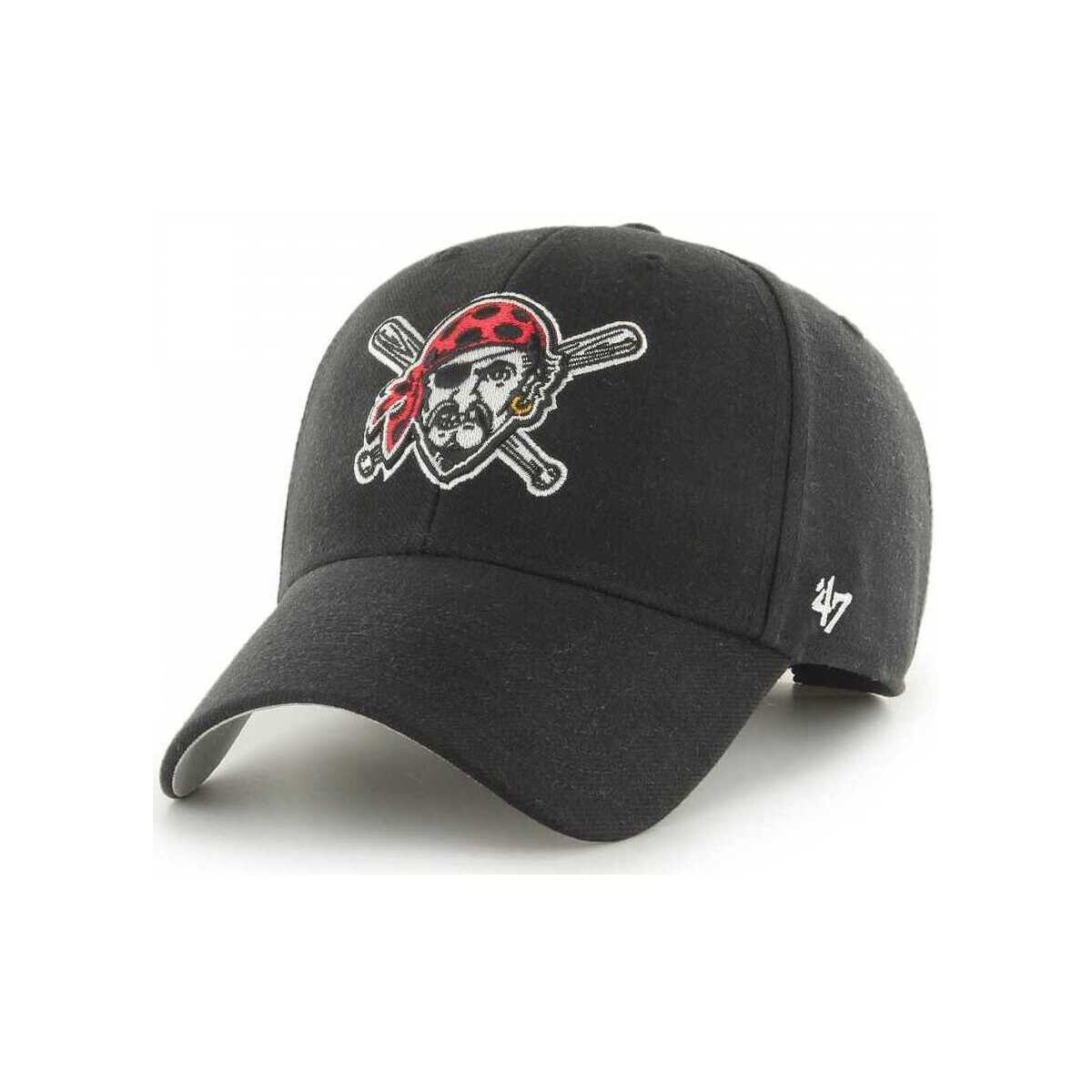 Textil kiegészítők Baseball sapkák '47 Brand Cap mlb pittsburgh pirates mvp Fekete 