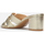 Cipők Női Lábujjközös papucsok La Modeuse 70114_P163525 Arany