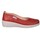 Cipők Női Rövid szárú edzőcipők Laura Azaña MOKASZIN  26813 Piros