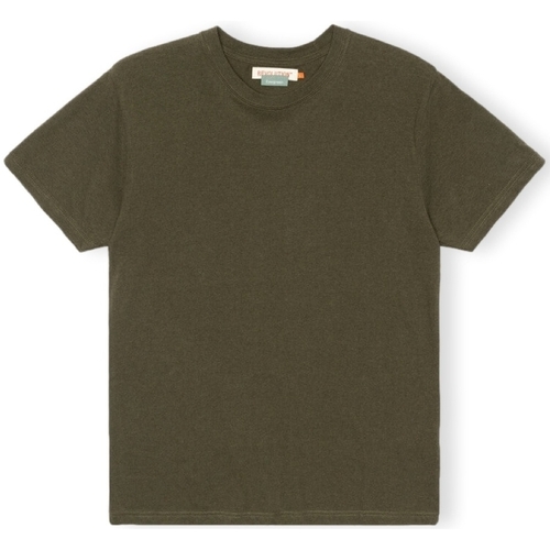 Ruhák Férfi Pólók / Galléros Pólók Revolution T-Shirt Regular 1051 - Army/Melange Zöld
