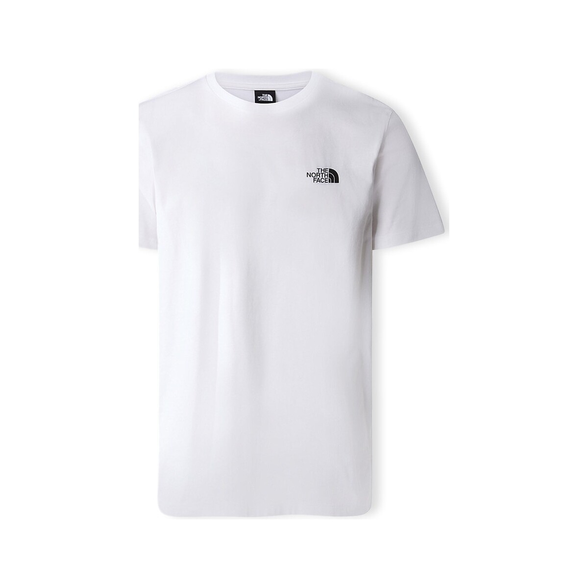 Ruhák Férfi Pólók / Galléros Pólók The North Face Simple Dome T-Shirt - White Fehér